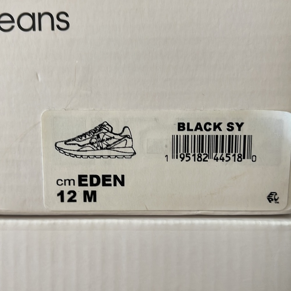Calvin Klein Jeans Men’s Eden Black SY Sneakers Various Sizes. New With box. - Picture 11 of 11